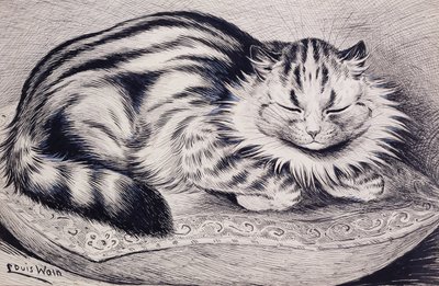 Pussy by Louis Wain